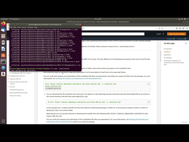 3 11  AWS CLI Setup on Linux