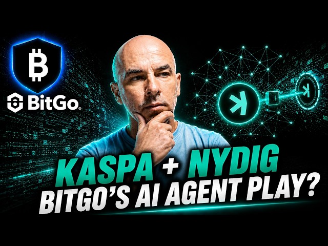 Huge=BitGo + Kaspa + NYDIG: Is This About AI Agents? 🤖