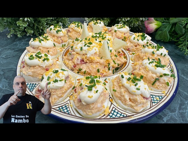 It's that easy to make the best stuffed eggs you'll ever taste! 🥚✨