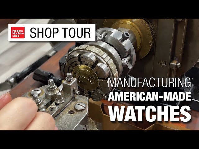 Manufacturing American-Made Watches | Machine Shop Tour