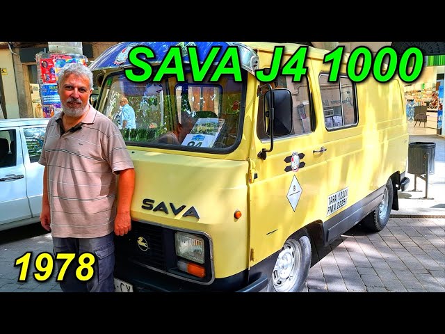 ⛽Sava J4 1000. El popular furgón español de 1978. #furgonetas