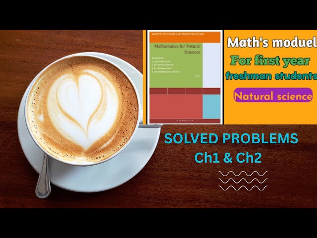 Freshman Mathematics Solved Exercise P2