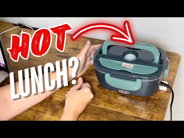 Enjoy Hot Meals Anywhere with AOSION Electric Lunch Box | Fast Heating Portable Food Warmer