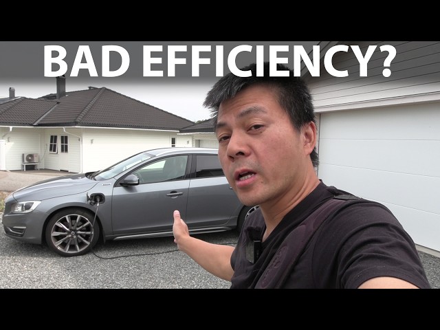 Free airport parking service part 2 - range test of Volvo V60 PHEV