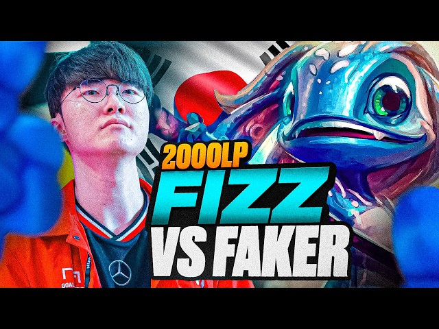 THE BEST FIZZ IN KOREA FACED FAKER... AND THIS HAPPENED 🤯