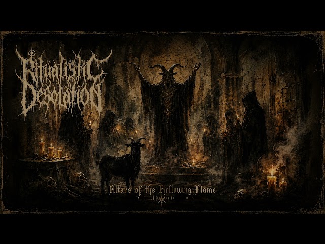 Ritualistic Desolation - Altars of the Hollowing Flame | Black Metal Instrumental