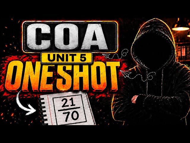ONESHOT UNIT-5 COA 🔥 MULTIPROCESSOR @Engineerdude-g6m Complete ONESHOT Rgpv