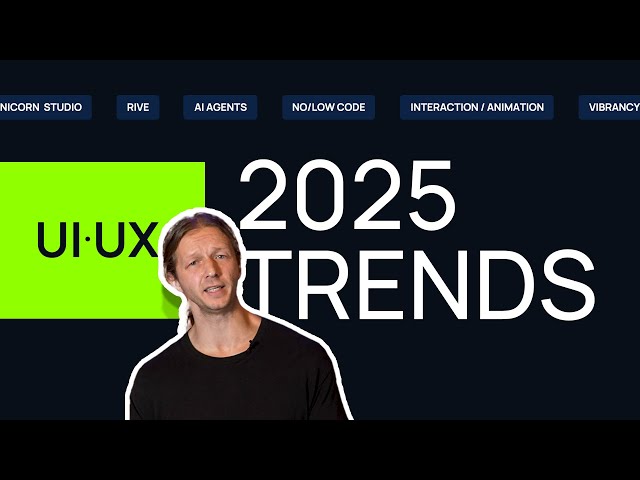 2025 UI/UX Design Trends - My 5 Predictions