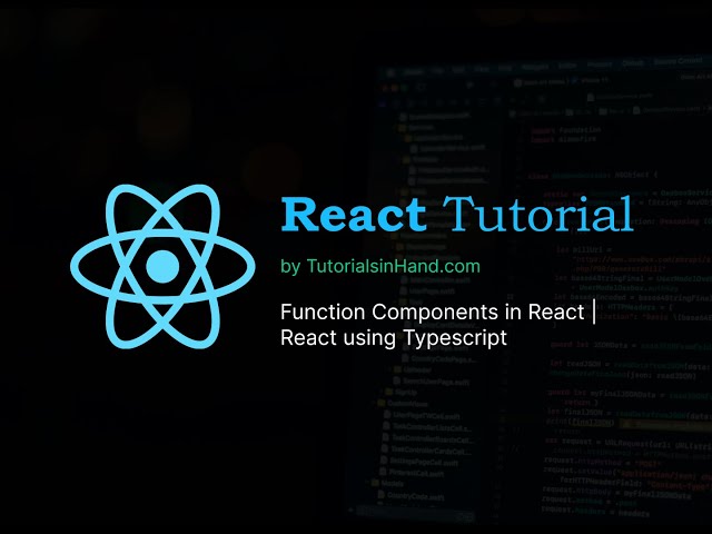 Function Component In React explained | example of functional component in react typescript