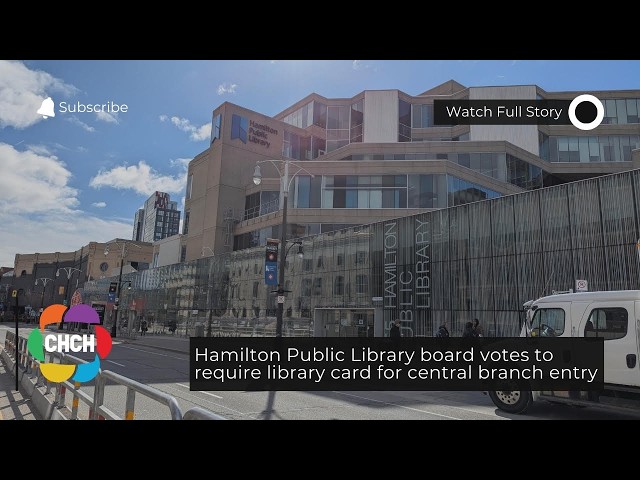 Hamilton Public Library board votes to require library card for central branch entry