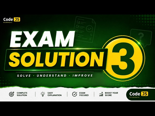 Code JS – Software Engineering Fundamentals – Exam Solution 3 HTML & CSS