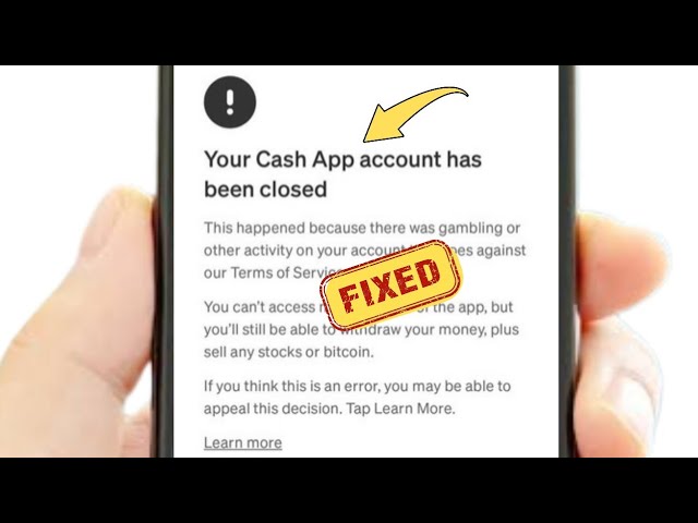 How to Fix Cash App Account Closed (New Solution)