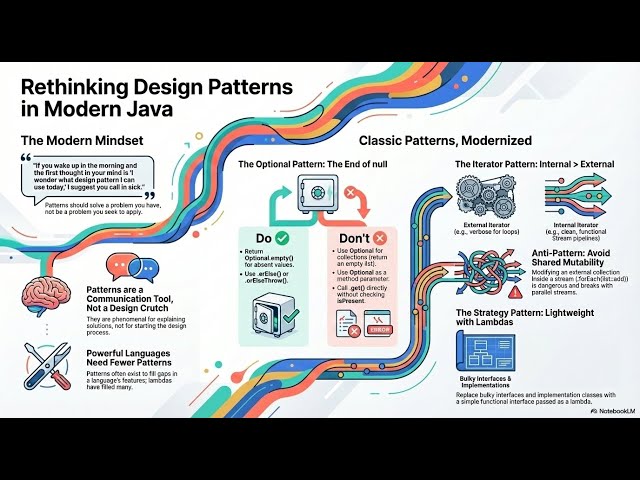 Design Patterns Revisited in Modern Java: Optional, Lambdas, & Purity