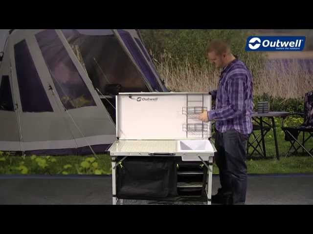 Outwell Drayton Kitchen Table | Innovative Family Camping