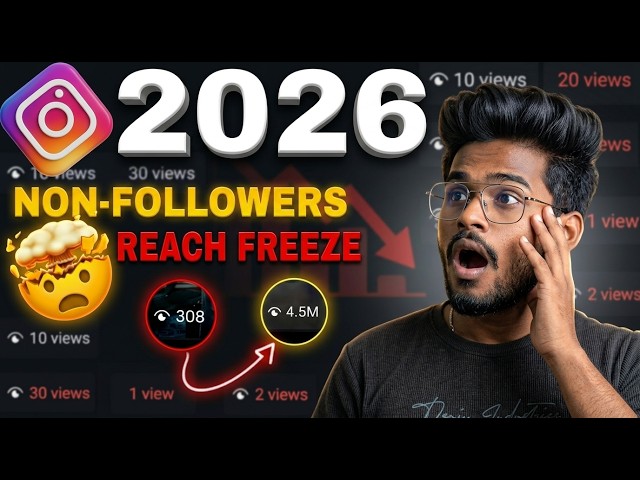 Why Instagram Stopped Showing Reels to Non Followers 😱 | How to Go Viral on Instagram Reels in 2026