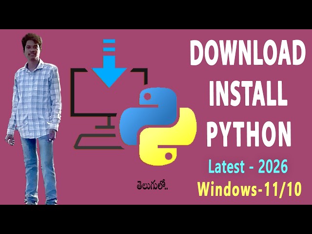 How to Installation Python On Windows 11 l 10