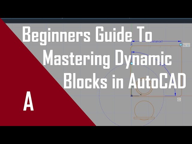 AutoCAD - Dynamic Blocks in 10 Minutes!