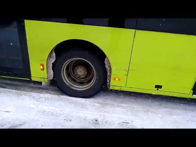 Mercedes Citaro spinning      AMAZING