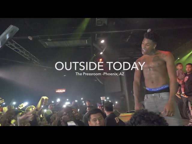 NBA YoungBoy Performing "Outside Today" Live In Concert in Phoenix, AZ The Pressroom