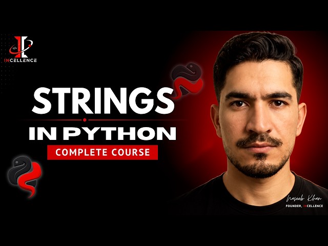 Python Strings Tutorial for Beginners | Complete Python Course | Learn Python in Urdu/Hindi