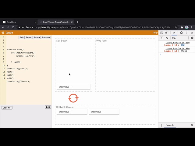 Visualize the JavaScript Event Loop with Loupe