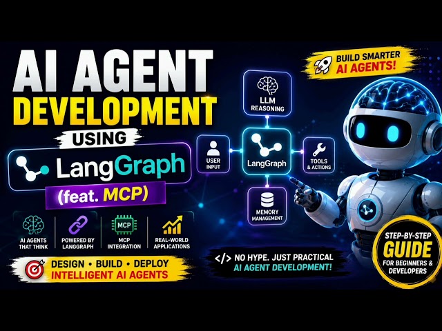 AI Agent Development Using LangGraph (feat. MCP) | Build Powerful AI Agents | Complete Course 2026