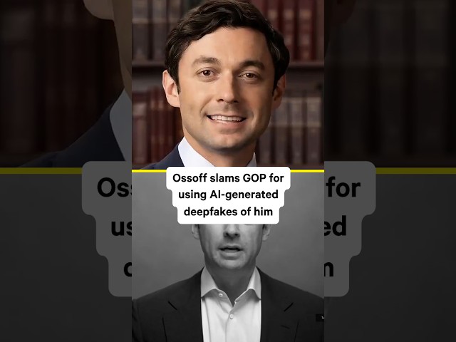 Ossoff Slams GOP Deepfake Attack