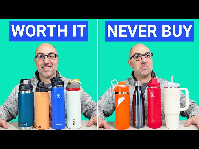 Best Water Bottle? I Tested Stanley, Yeti, Owala, and 5 Others