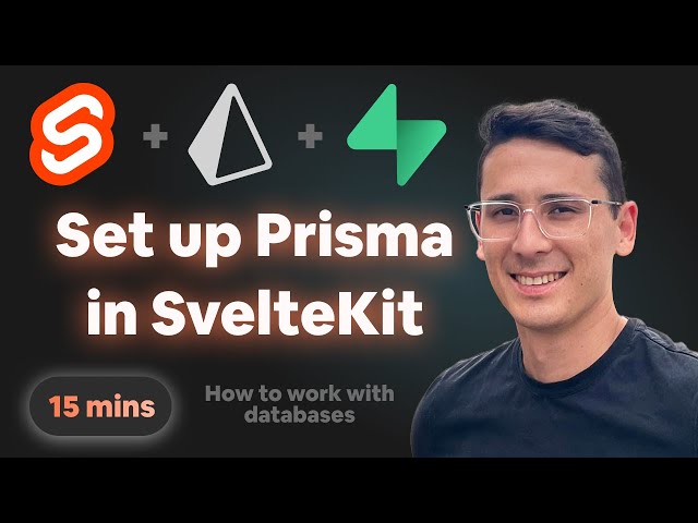 Easily Set up Prisma in SvelteKit with Supabase