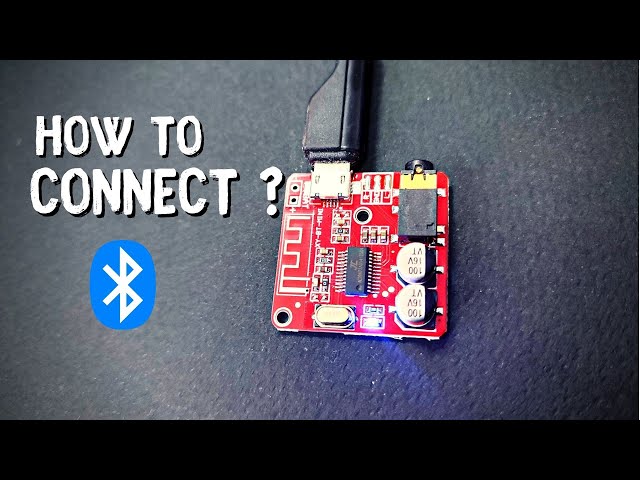 How to connect Bluetooth Module to your Phone - XY-BT mini module