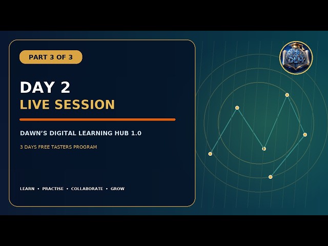 Dawn’s Digital Learning Hub 1.0 | Free Tasters – Day 2 Live Session (Part 3 of 3)