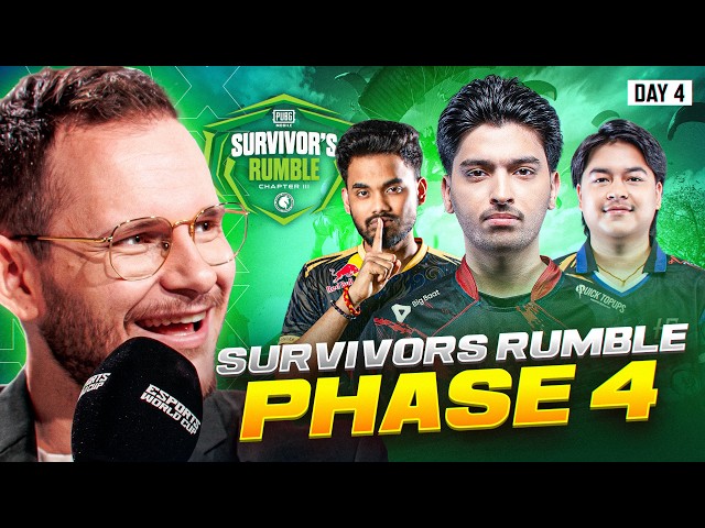 [ENG] SURVIVOR'S RUMBLE | Phase 4 | Day 4 | Watch Party