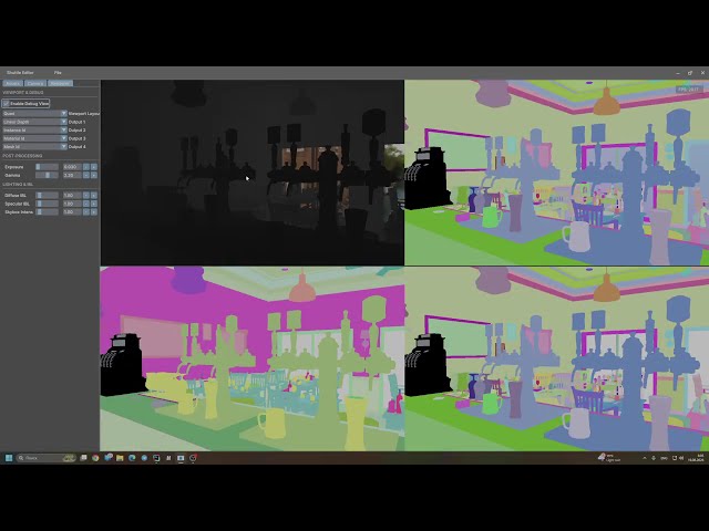 Shuttle Engine — Vulkan GPU-Driven Renderer & Editor Showcase (C++)