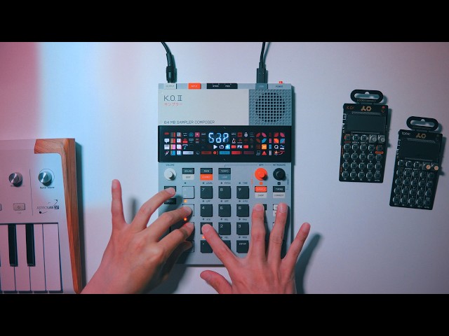 Morning! Nice Day for Beatmaking, Ain't It? | EP-133 K.O.II | Tech House | DAWLESS | Beatmaking
