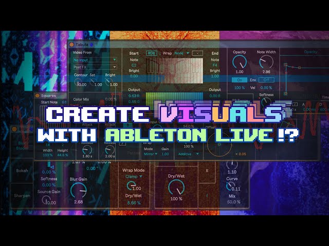 Videosync: Create Visuals with Ableton Live!?