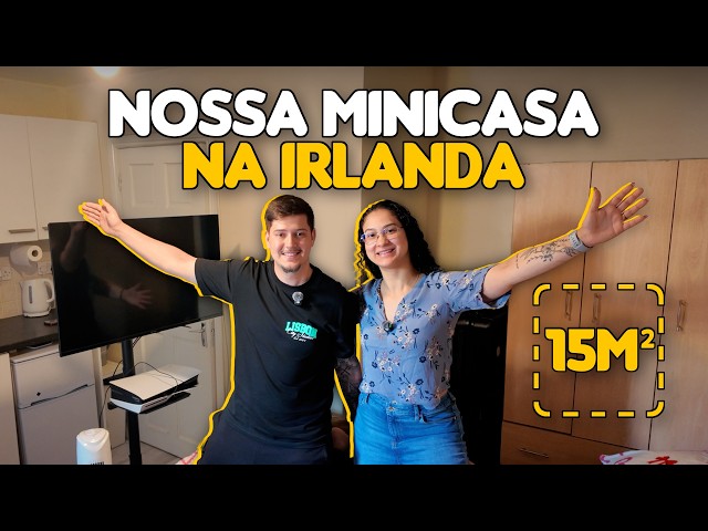 VIVEMOS NUMA MINICASA DE 15M² NA IRLANDA
