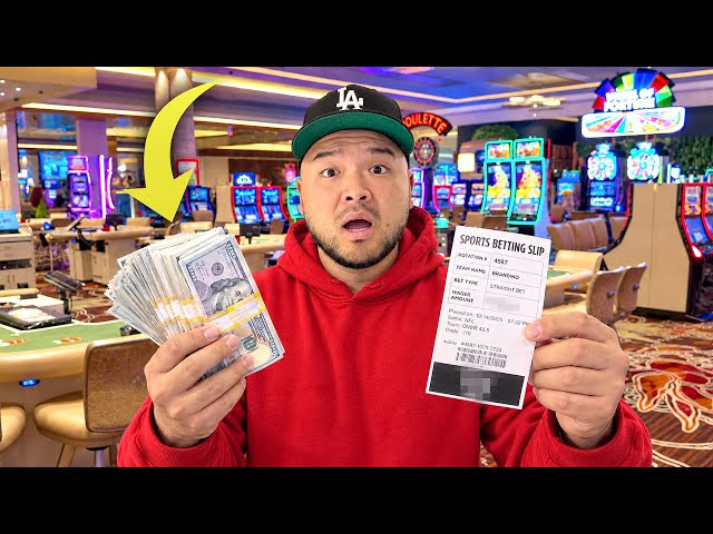 Putting ALL My Gambling Profit on One HUGE Sports Bet!