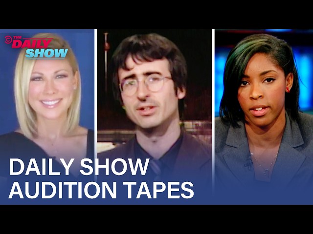 30 Years of the Best F**king News Team's Audition Tapes | The Daily Show