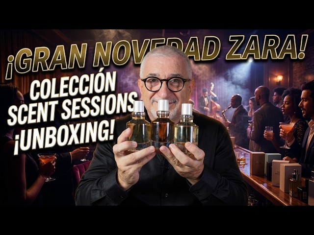 NEW FROM ZARA! 😲 SCENT SESSIONS COLLECTION 01 UNBOXING! 👏👏👀