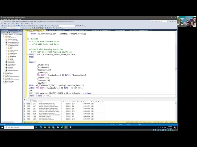 Utilizing Master Data Services for Standardizing and Transforming Incoming Data in SQL Server 2022.