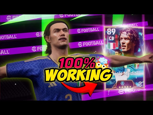 Trick to get Epic Paolo Maldini In efootball mobile 2026 😱🔥 #efootball2026 