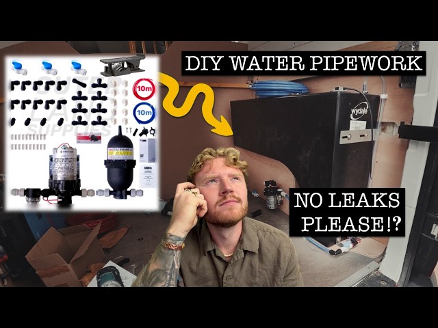 Campervan Van Plumbing 1st Fix: Send Help!