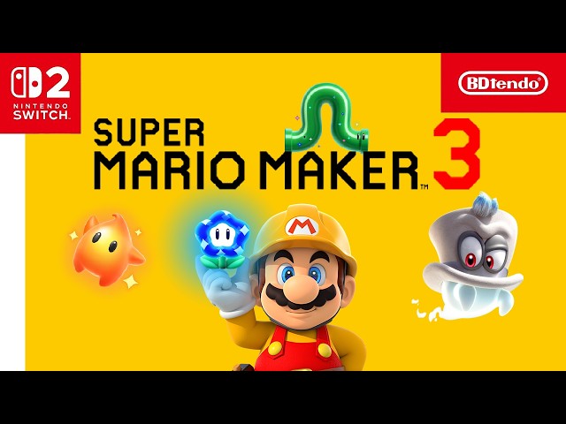 Super Mario Maker 3 - New Concept Trailer - Nintendo Switch 2