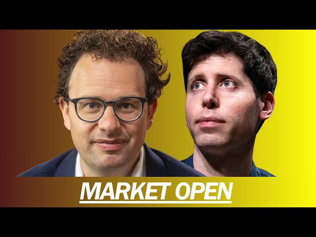 OPENAI SHOWS NEW NUMBERS, NEBIUS DILUTES, OIL GOES HIGHER | MARKET OPEN