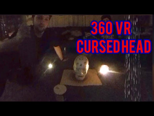 360 VR  RITUAL ON DARK WEB CURSED HEAD #creepy #Cursed #virtualreality