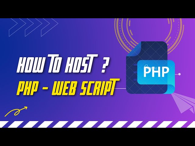 how to host a PHP web script online? Model:Xerochat From Codecanyon