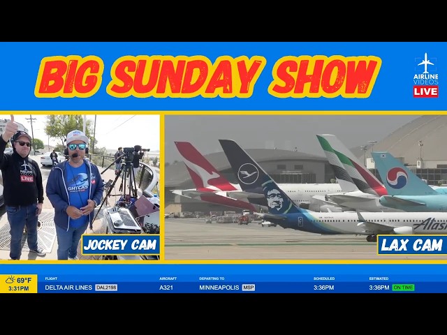🔴LIVE LOS ANGELES (LAX) AIRPORT ACTION! (May 17th, 2026)