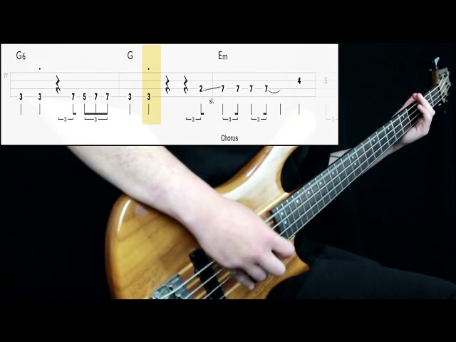 The Clash - London Calling (Bass Cover) (Play Along Tabs In Video)