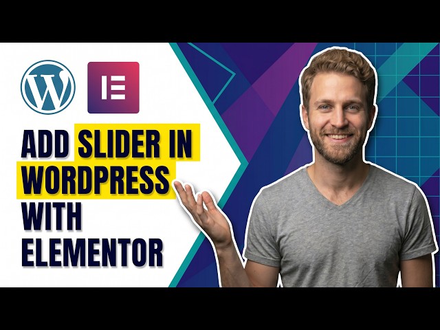 How To Add Slider In WordPress With Elementor Free (Easy Guide)