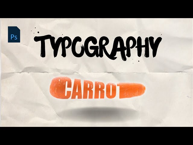 Typography Text Effects in Photoshop | Text Manipulation Tutorial
